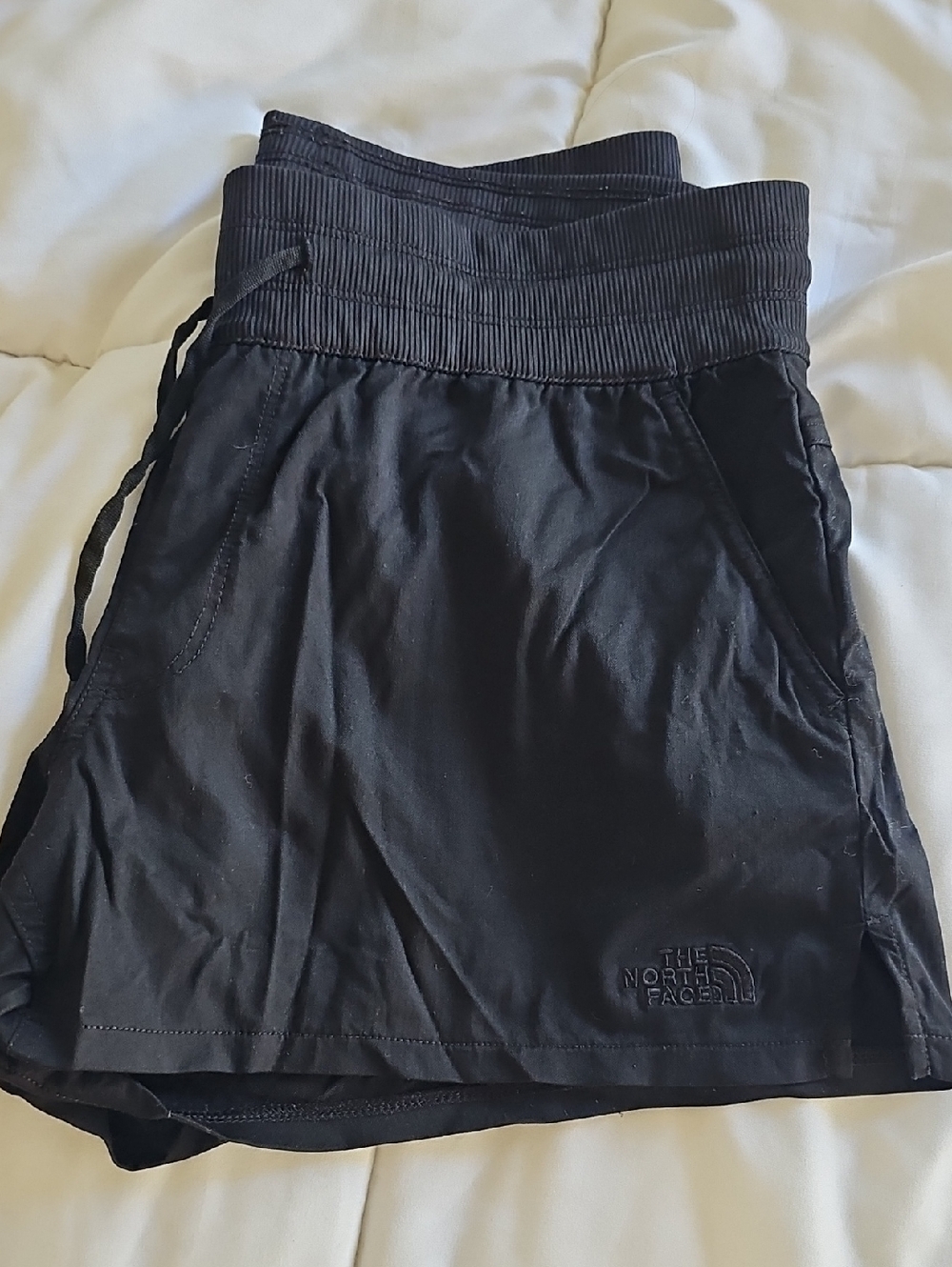 The North Face Black Athletic Skort with Drawstring Waist